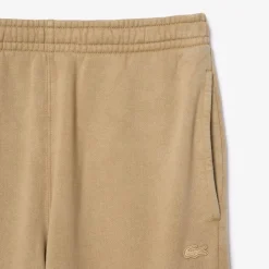 Trousers*Lacoste Regular Fit Cotton Sweatpants in Beige