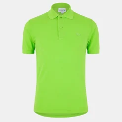 Polo Shirts*Lacoste Regular Fit Crocodile Print Polo Shirt in Green