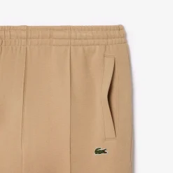Trousers*Lacoste Regular Fit Piqué Sweatpants in Beige