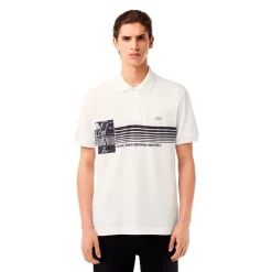Polo Shirts*Lacoste Regular Fit Short Sleeve Shirt in White