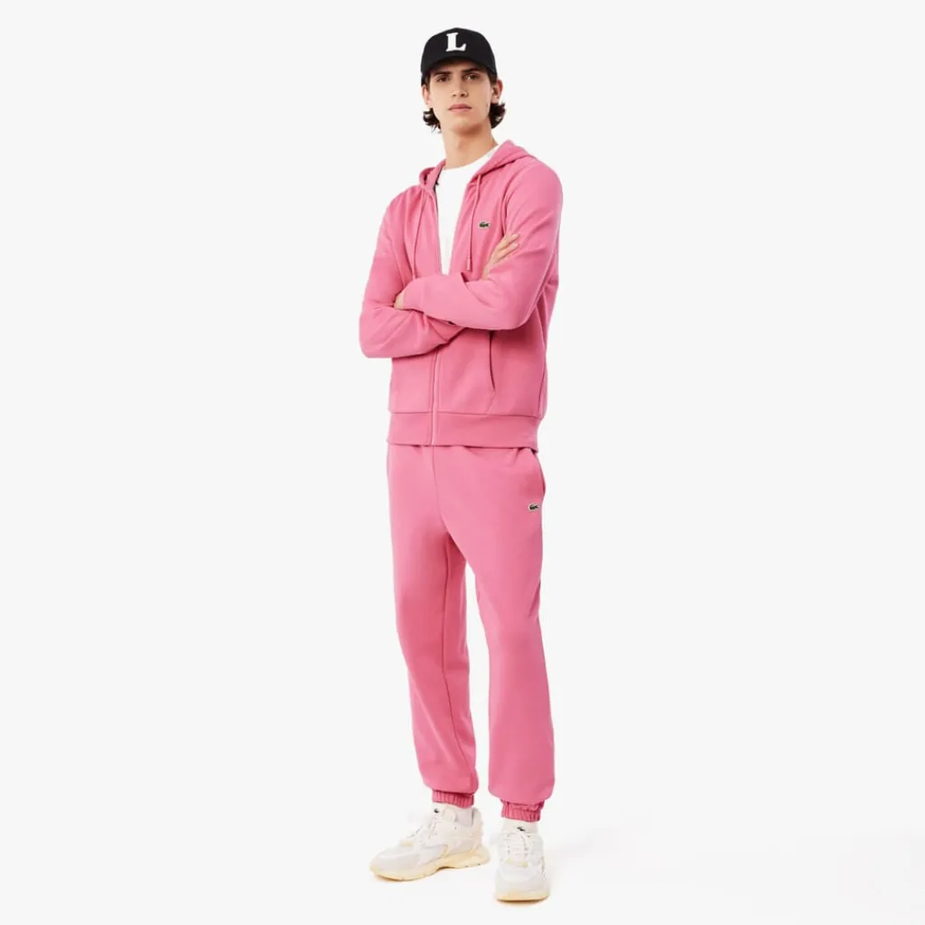 Trousers*Lacoste Regular Fit Sweatpants in Pink