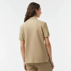 Polo Shirts*Lacoste Slim Fit L.12.12 Piqué Polo Shirt in Brown