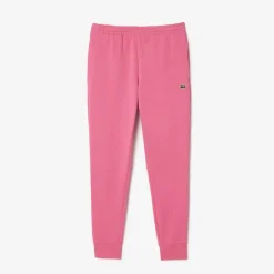 Trousers*Lacoste Slim Fit Organic Cotton Joggers in Pink