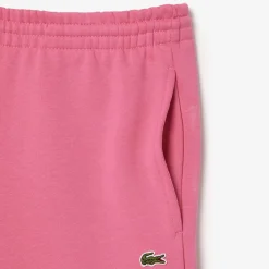 Trousers*Lacoste Slim Fit Organic Cotton Joggers in Pink
