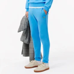 Trousers*Lacoste Slim Fit Organic Cotton Joggers in Blue