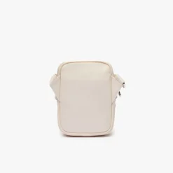 Bags*Lacoste Small Angy Shoulder Bag in White