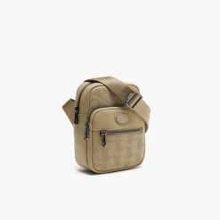 Bags*Lacoste Small Nomogramme Satchel in Beige