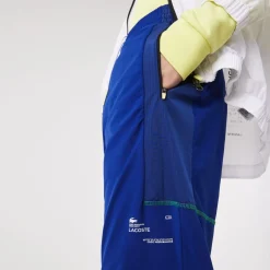 Trousers*Lacoste Sport Zip Pockets Tapered Tracksuit Bottoms in Multi colour
