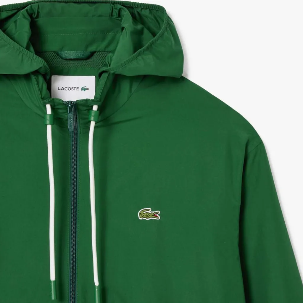 Coats And Jackets*Lacoste Sportsuit Jacket with Removeable Hood in Green