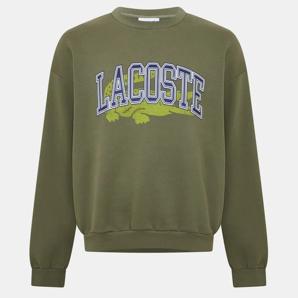 Knitwear*Lacoste Sweatshirt in Green