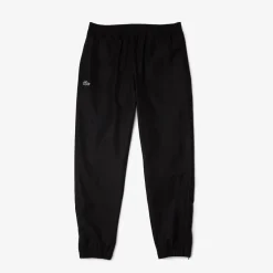Trousers*Lacoste Taffeta Trousers in Black