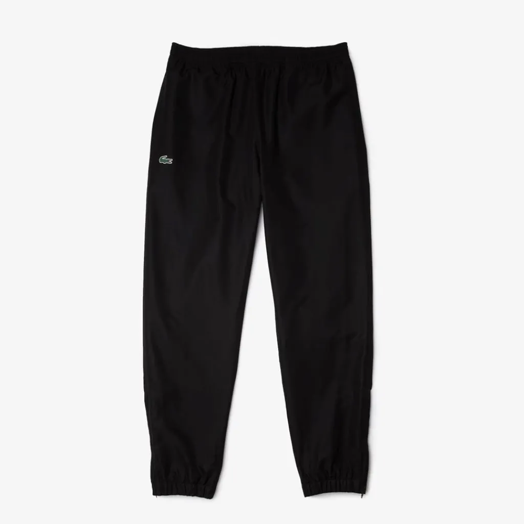 Trousers*Lacoste Taffeta Trousers in Black