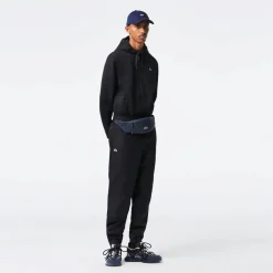Trousers*Lacoste Taffeta Trousers in Black