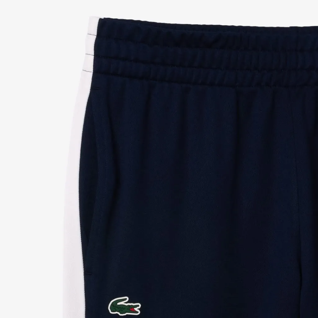 Trousers*Lacoste Tennis Sweatpants in Navy-White