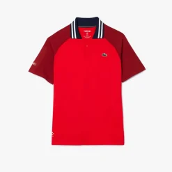 Polo Shirts*Lacoste Tennis X Daniil Medvedev Slim-Fit Polo Shirt in Red