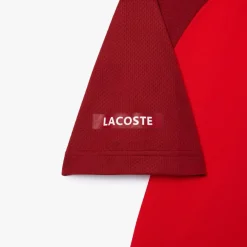 Polo Shirts*Lacoste Tennis X Daniil Medvedev Slim-Fit Polo Shirt in Red