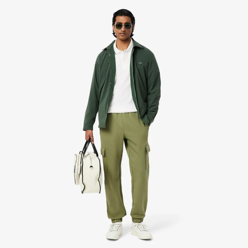 Polo Shirts*Lacoste Tipped Regular Fit Polo Shirt in White