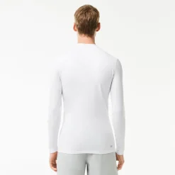 T-Shirts And Vests*Lacoste Ultra Dry Long Sleeved Sport T-Shirt in White