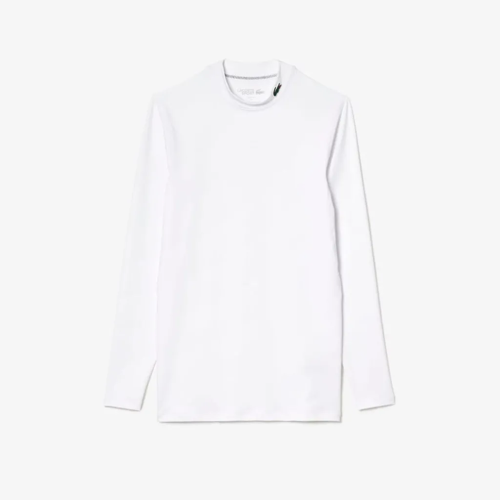 T-Shirts And Vests*Lacoste Ultra Dry Long Sleeved Sport T-Shirt in White
