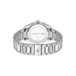 Jewellery-Watches*Lacoste Watches Mens Boston 39mm 3 Hands Watch in Silver