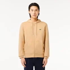 Hoodies*Lacoste Zip Hood xg in Beige