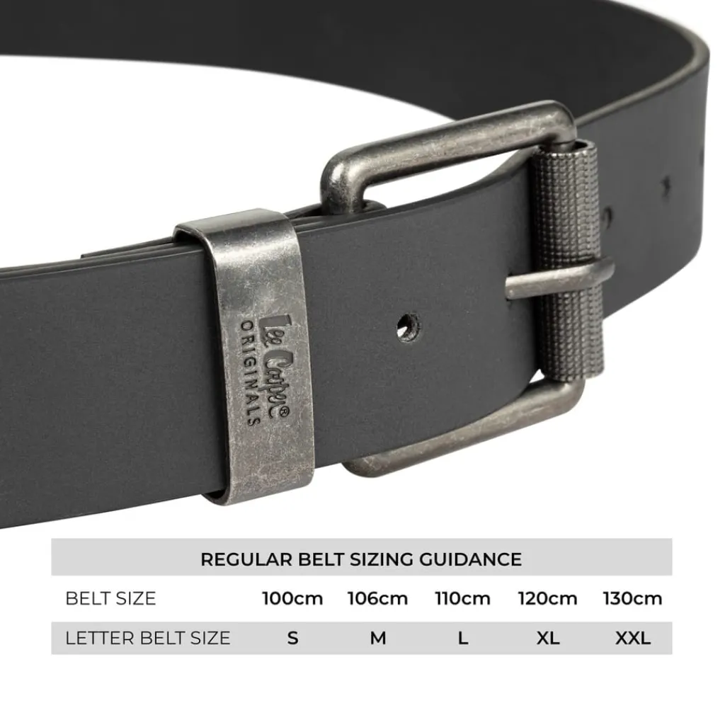 Belts*Lee Cooper Belt Mens in Black