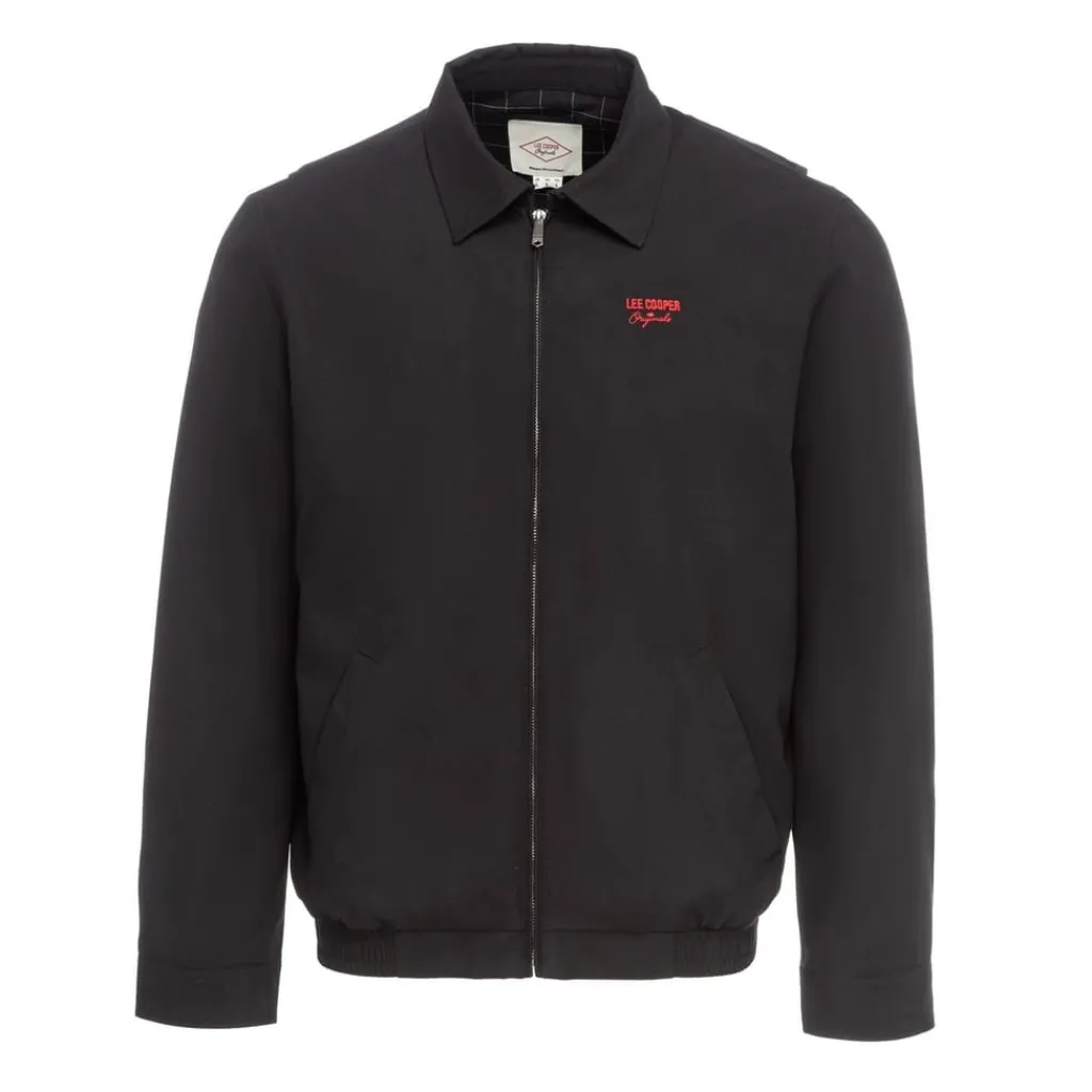 Coats And Jackets*Lee Cooper C Zip Jacket Sn52 in Black
