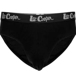 Underwear And Socks*Lee Cooper Mens Cooper 5 Pack Comfort Briefs in Black
