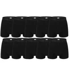 Underwear And Socks*Lee Cooper Mens Cooper 10 Pack Hipster Trunks in Black