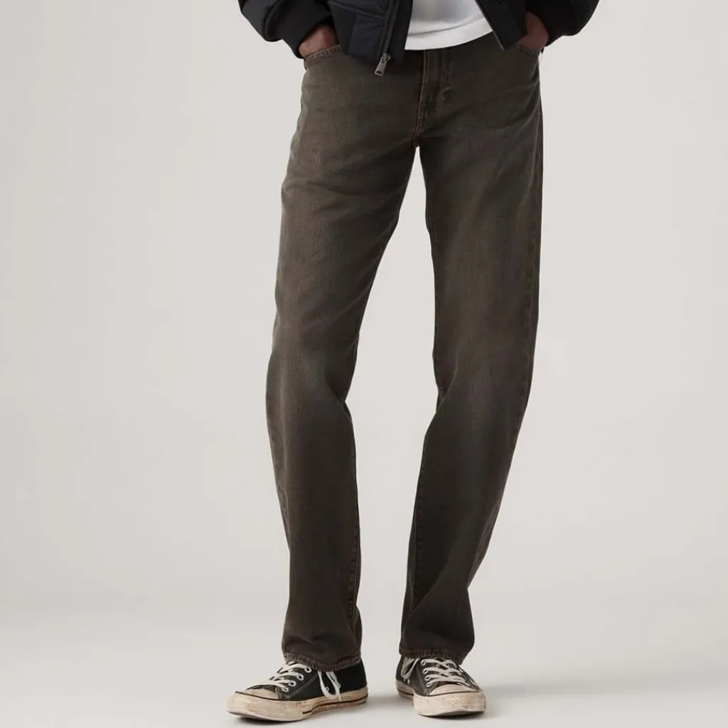 Jeans*Levis 502 Dusted Twilight Taper Jeans in Black