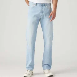 Jeans*Levis 501 Original Brooklyn Steel Jeans in Light Blue