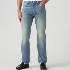 Jeans*Levis 501 Original Lean Machine Lightweight Jeans in Denim