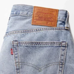 Jeans*Levis 501 Original Selvedge Jeans in Light Blue