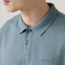 Polo Shirts*Levis Authentic Polo Shirt in Blue