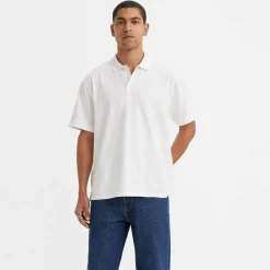 Polo Shirts*Levis Authentic Polo Top in White