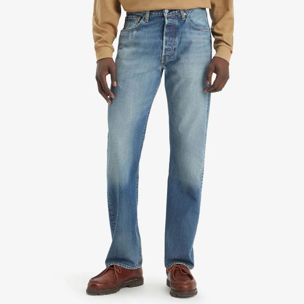 Jeans*Levis Circular 501 Original Help Me Out Jeans in Denim