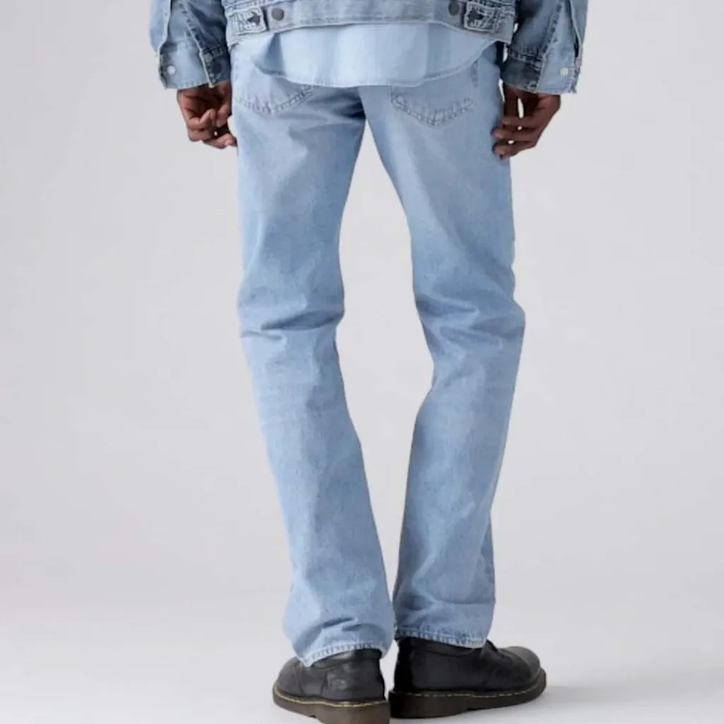 Jeans*Levis Circular 501 Original Help Me Out Jeans in Denim