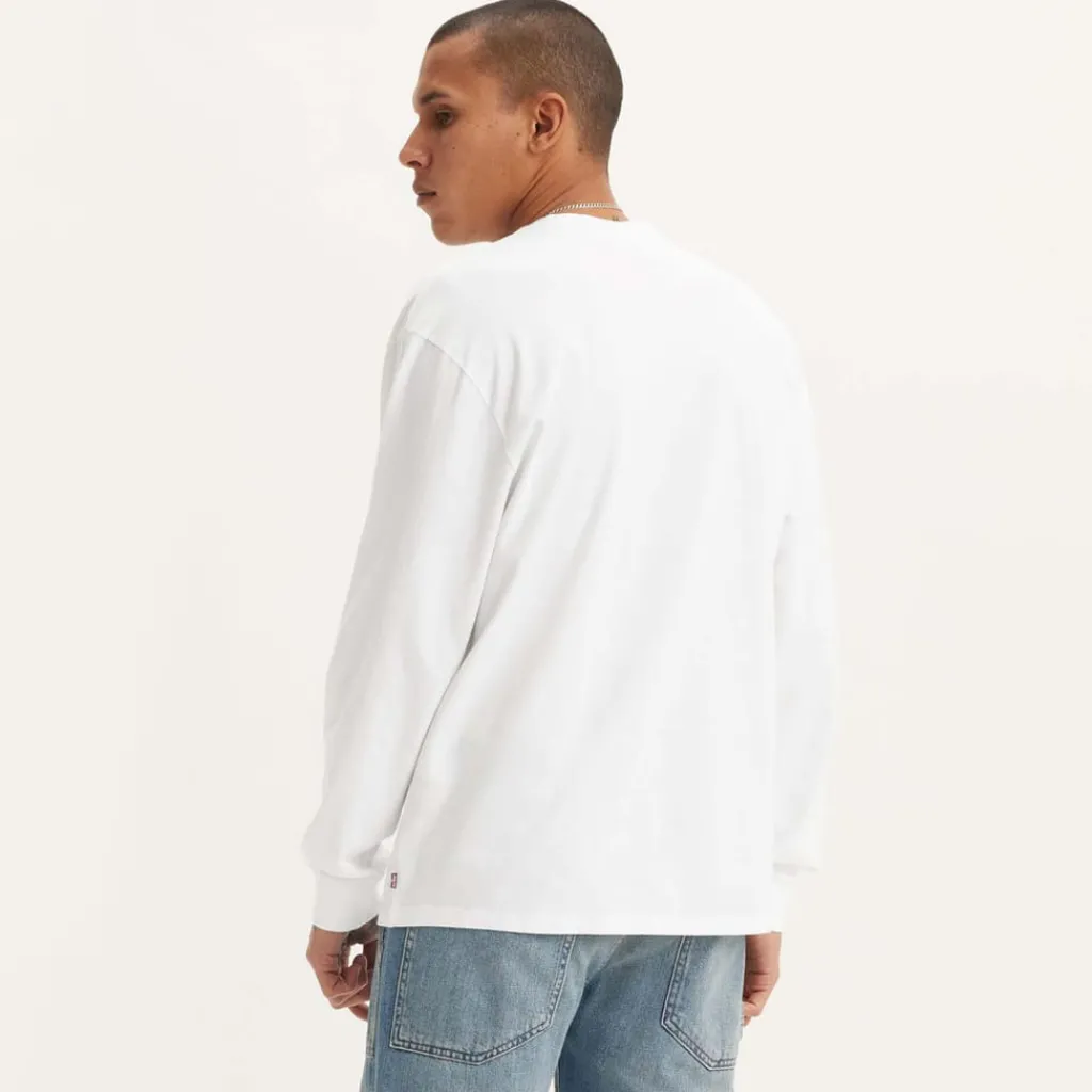 T-Shirts And Vests*Levis Classic Long Sleeve Relaxed T-Shirt in White