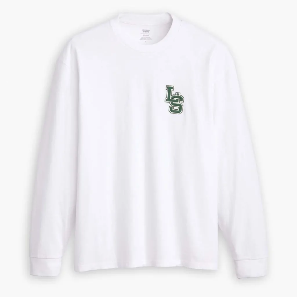 T-Shirts And Vests*Levis Classic Long Sleeve Relaxed T-Shirt in White