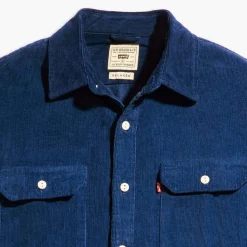 Shirts*Levis Jackson Worker Corduroy Shirt in Dark Blue