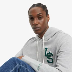 Sweatshirts*Levis Letterman Graphic Hoody in Grey