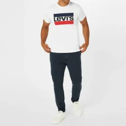 Trousers*Levis Regular Tapered Trousers in Blue