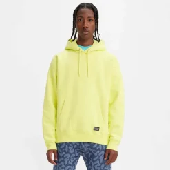 Sweatshirts*Levis Skate Hooded Sweatshirt in Lime