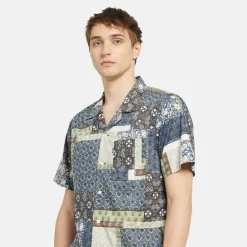 Shirts*Levis The Sunset Camp Shirt Artschoo in Blue