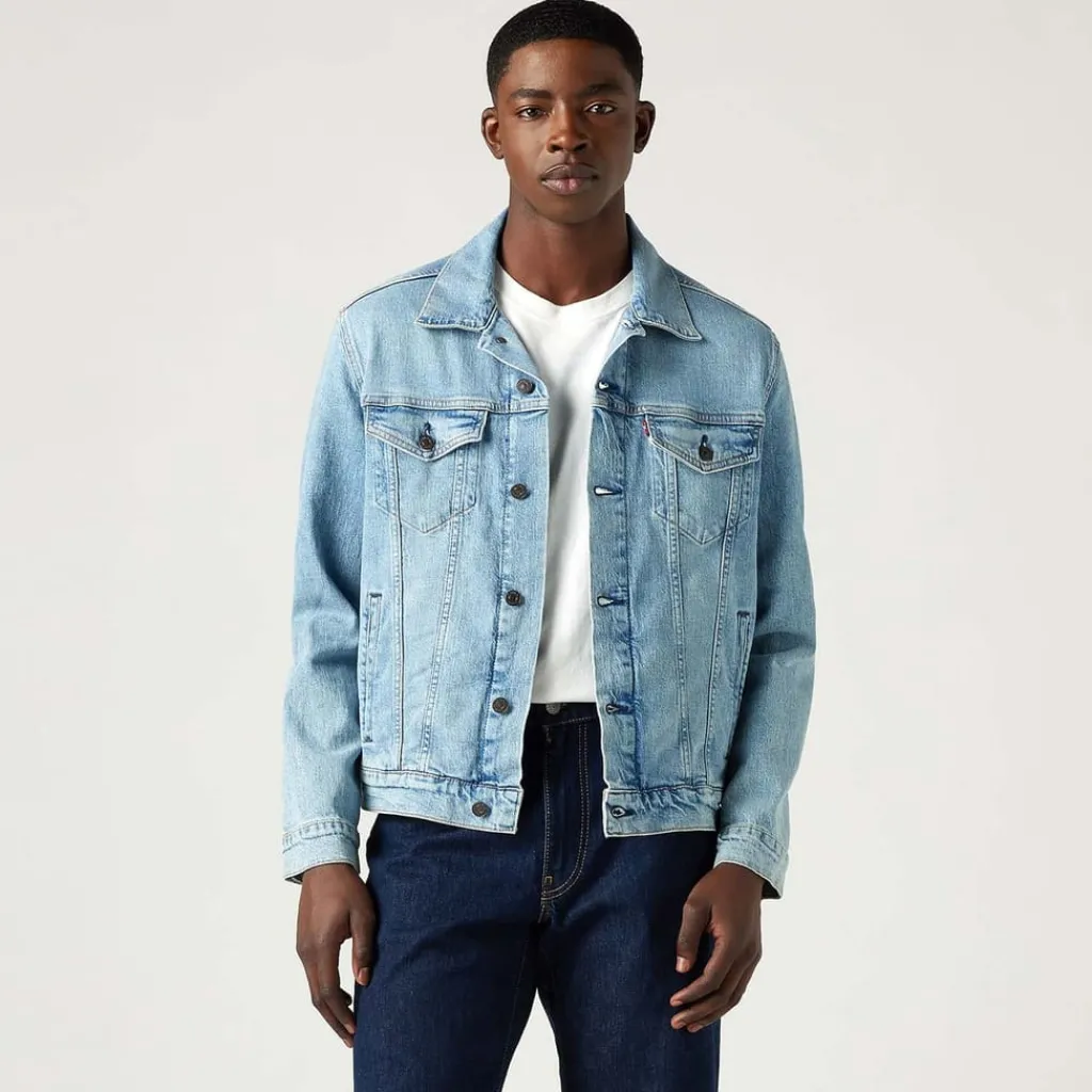Coats And Jackets*Levis The Trucker Jacket in Light Blue
