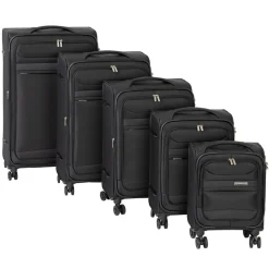 Bags*Linea Florence Luggage in Black