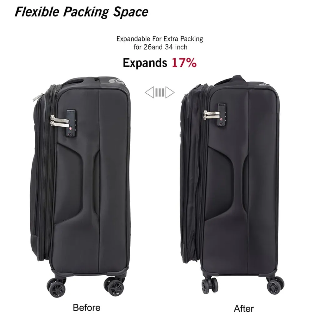 Bags*Linea Florence Luggage in Black
