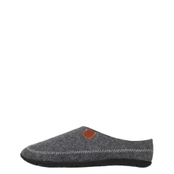 Slippers*Linea Mens Slippers in Grey
