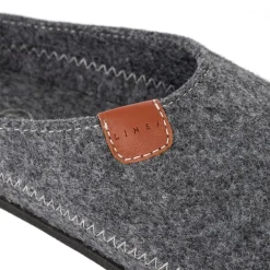 Slippers*Linea Mens Slippers in Grey
