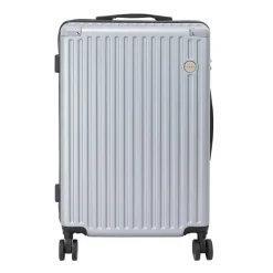 Bags*Linea Metal Suitcase in Silver